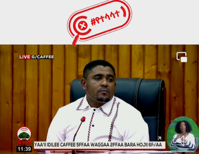 IMG_8812 The speech made by Oromia regions president Shimelis Abdisa about the increase in unemployment rate in the world is incorrect